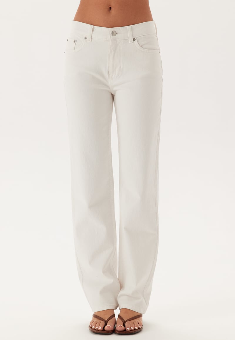BUBBLEROOM Low Waist Straight Jeans