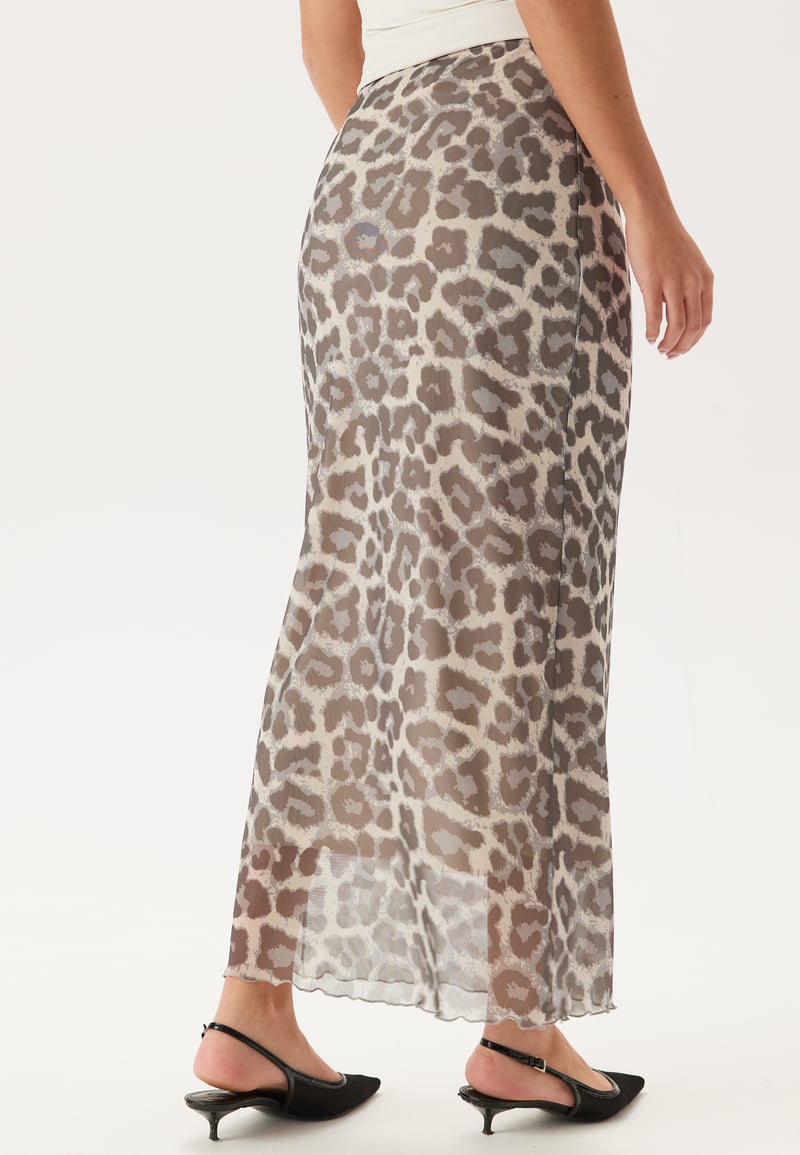 BUBBLEROOM Mesh Maxi Skirt