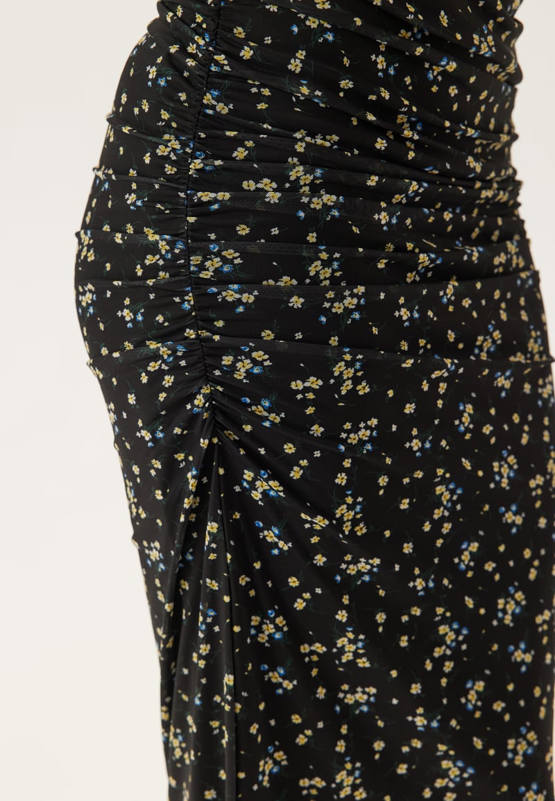 BUBBLEROOM Mesh Midi Dress