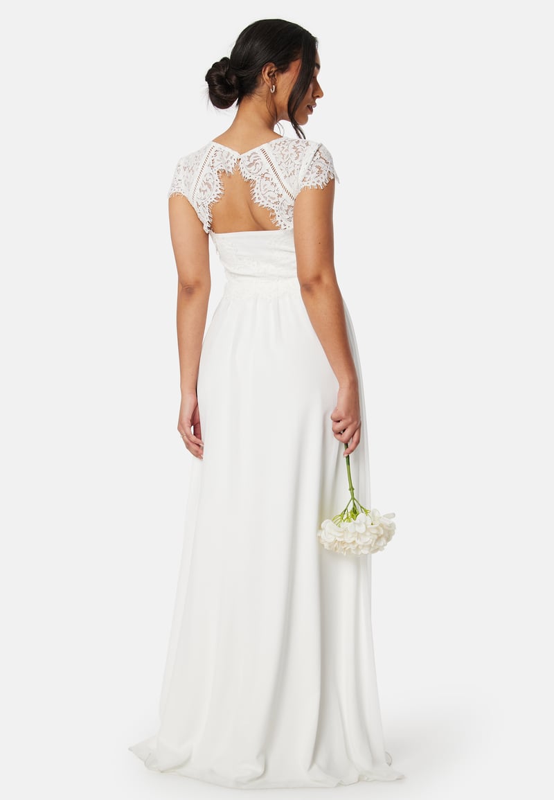 Bubbleroom Occasion Open Back Lace Gown