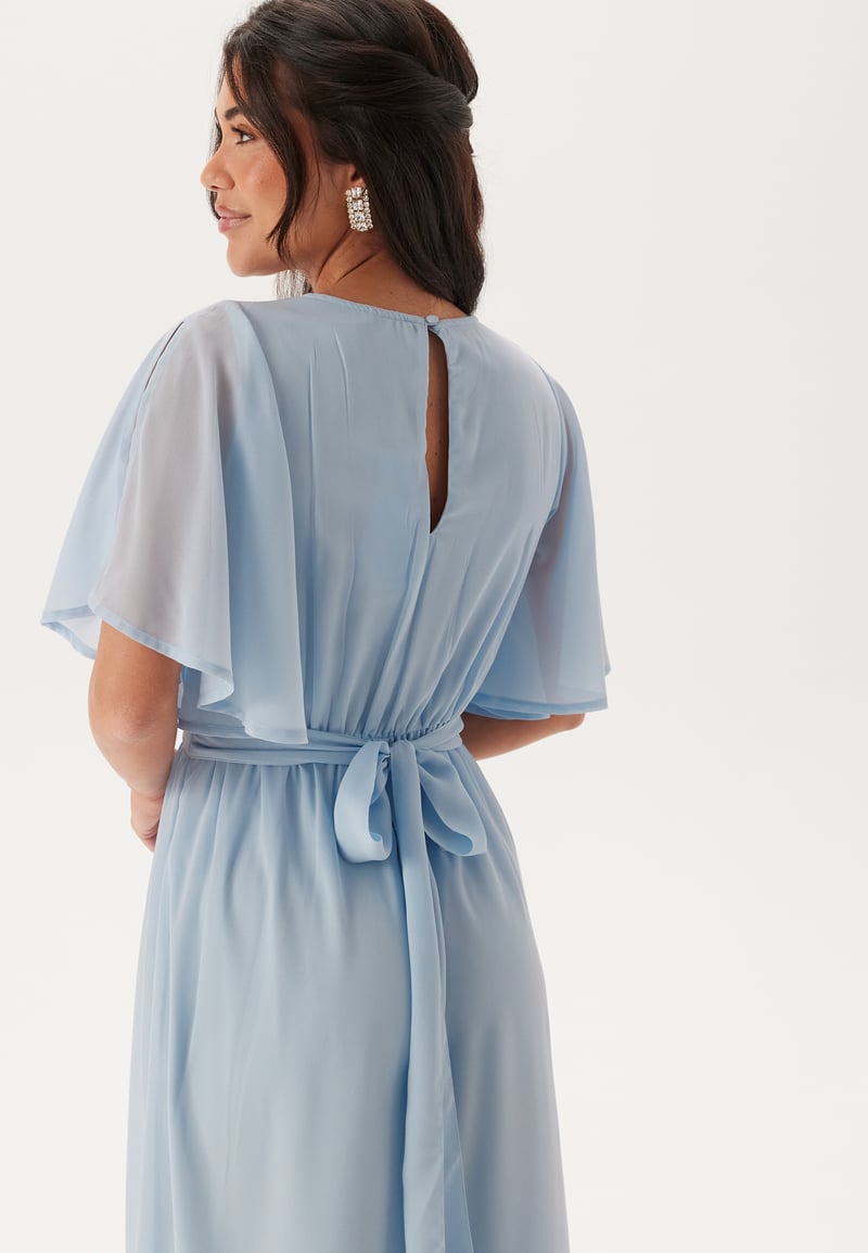 Bubbleroom Occasion Butterfly Sleeve Midi Dress
