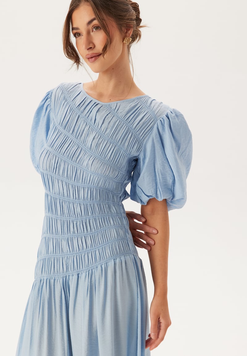 Bubbleroom Occasion CC Puff Sleeve Smock Dress