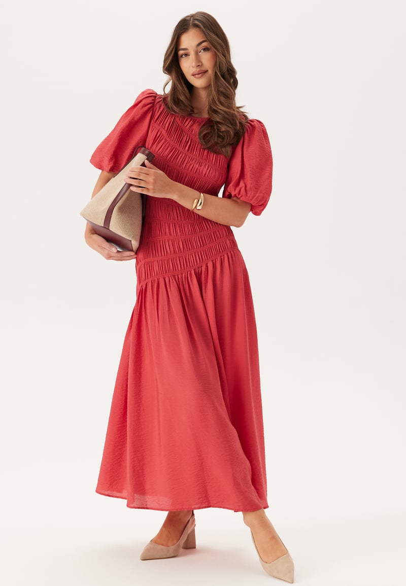 Bubbleroom Occasion CC Puff Sleeve Smock Dress