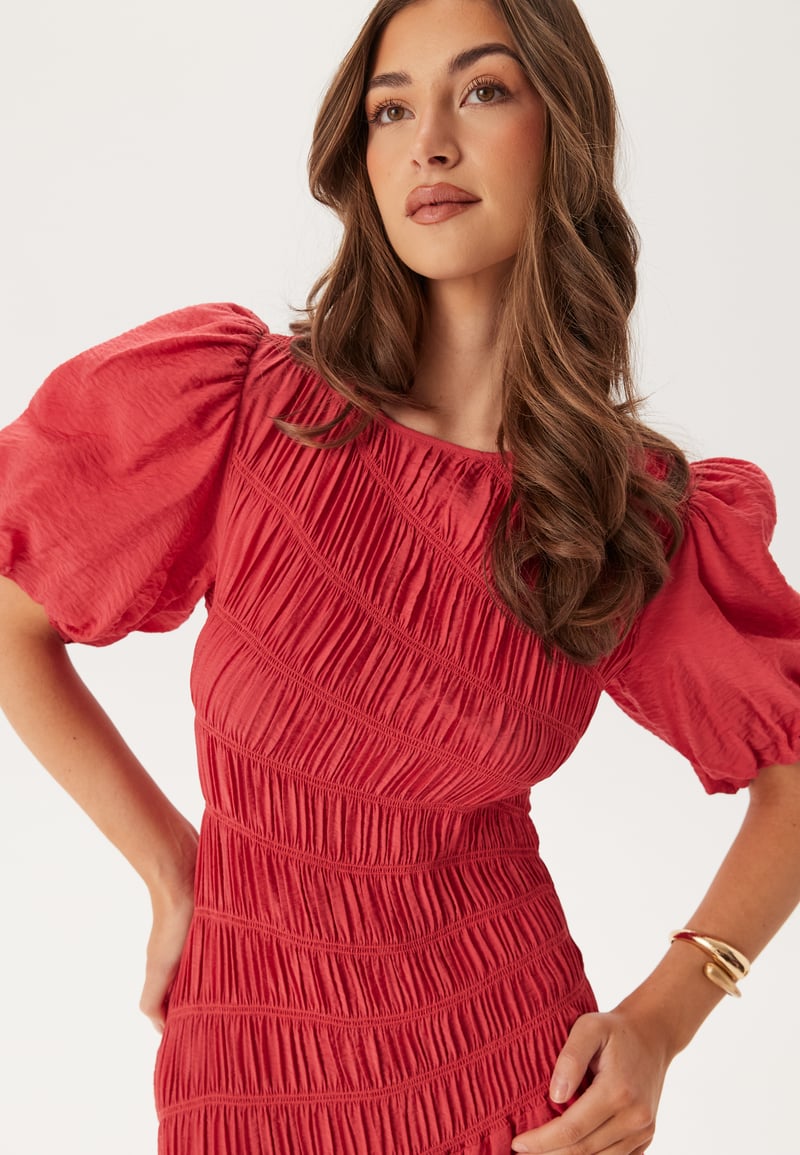 Bubbleroom Occasion CC Puff Sleeve Smock Dress
