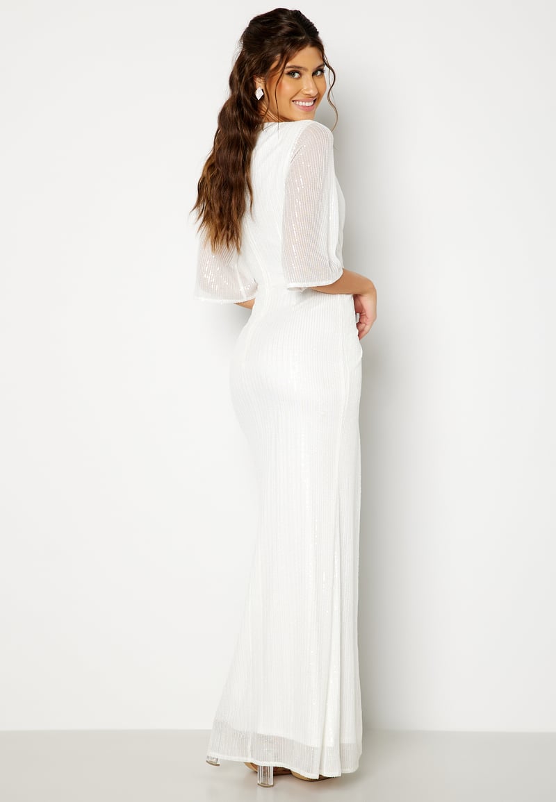 Bubbleroom Occasion Eleine Sequin Wedding Gown