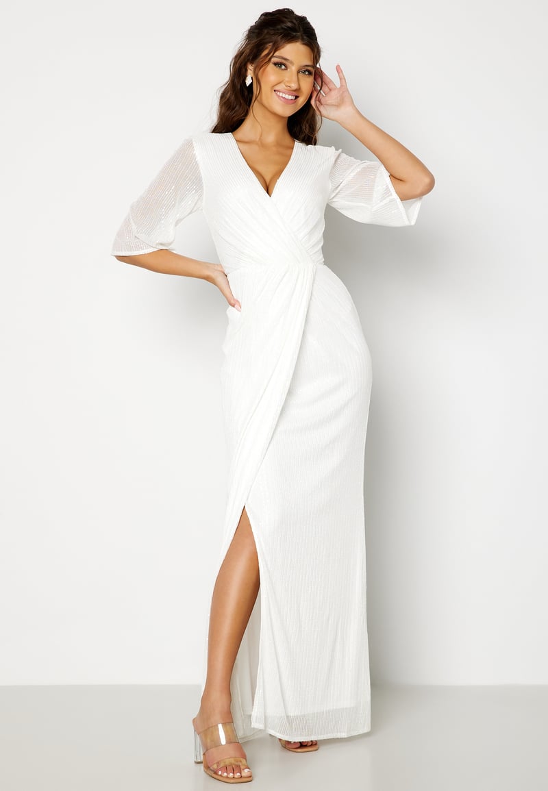 Bubbleroom Occasion Eleine Sequin Wedding Gown
