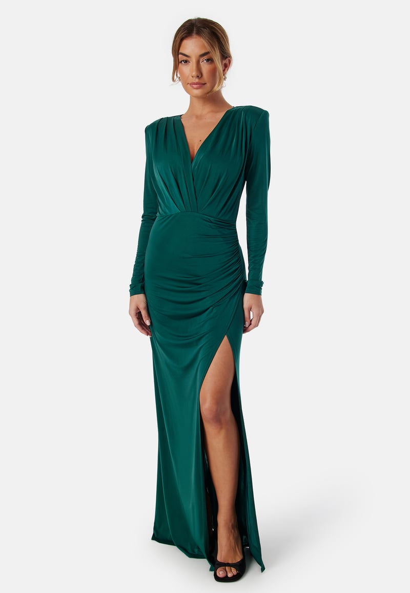 Bubbleroom Occasion Long Sleeve Soft Gown