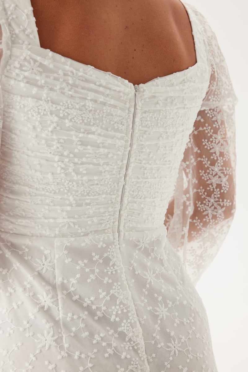 Bubbleroom Occasion Ruched L/S Short Dress