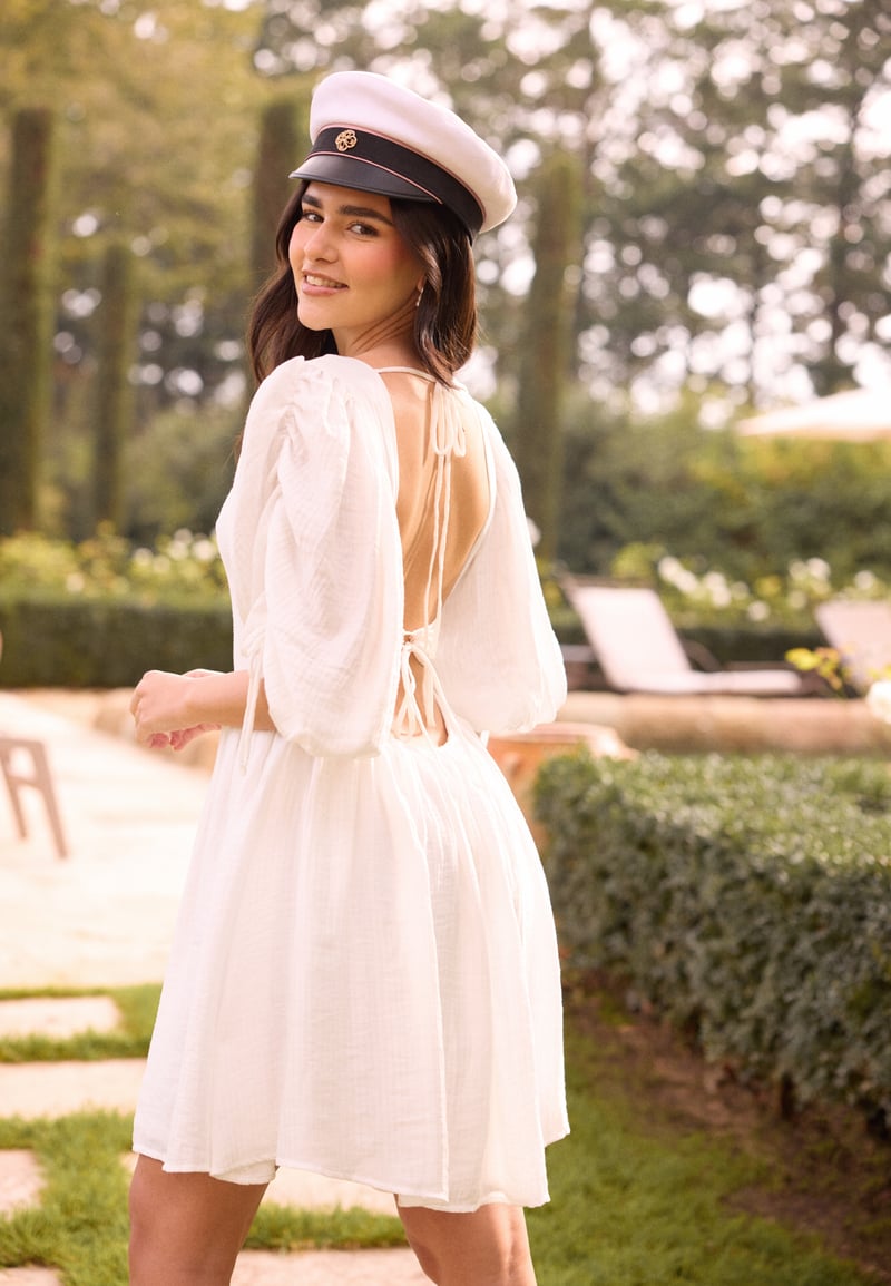 Bubbleroom Occasion Tie Back Short Dress