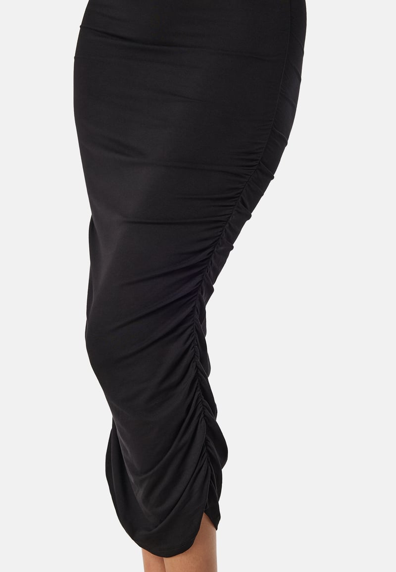 BUBBLEROOM Off Shoulder Midi Dress