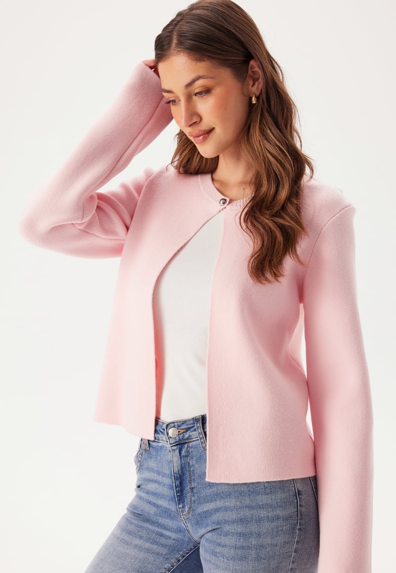 BUBBLEROOM One Button Cardigan