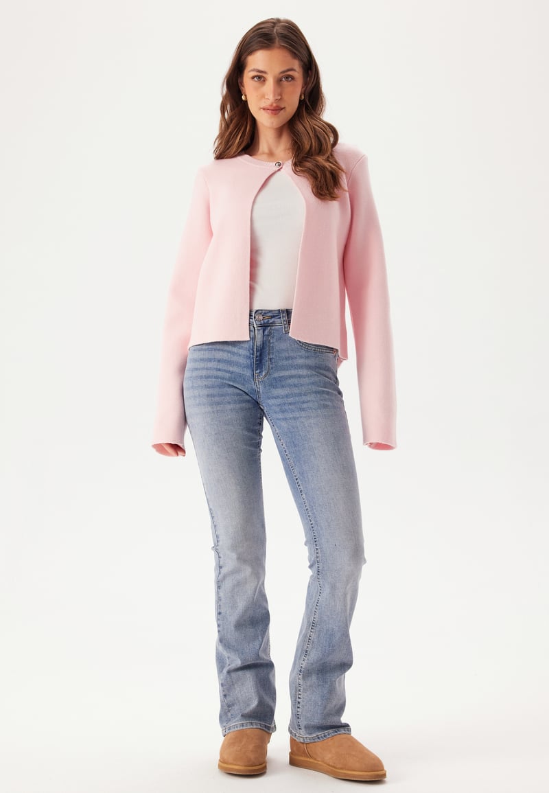 BUBBLEROOM One Button Cardigan