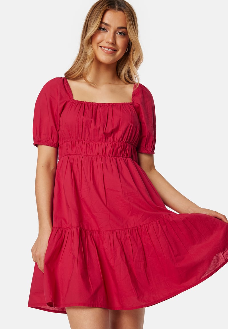 BUBBLEROOM Short Sleeve Cotton Dress