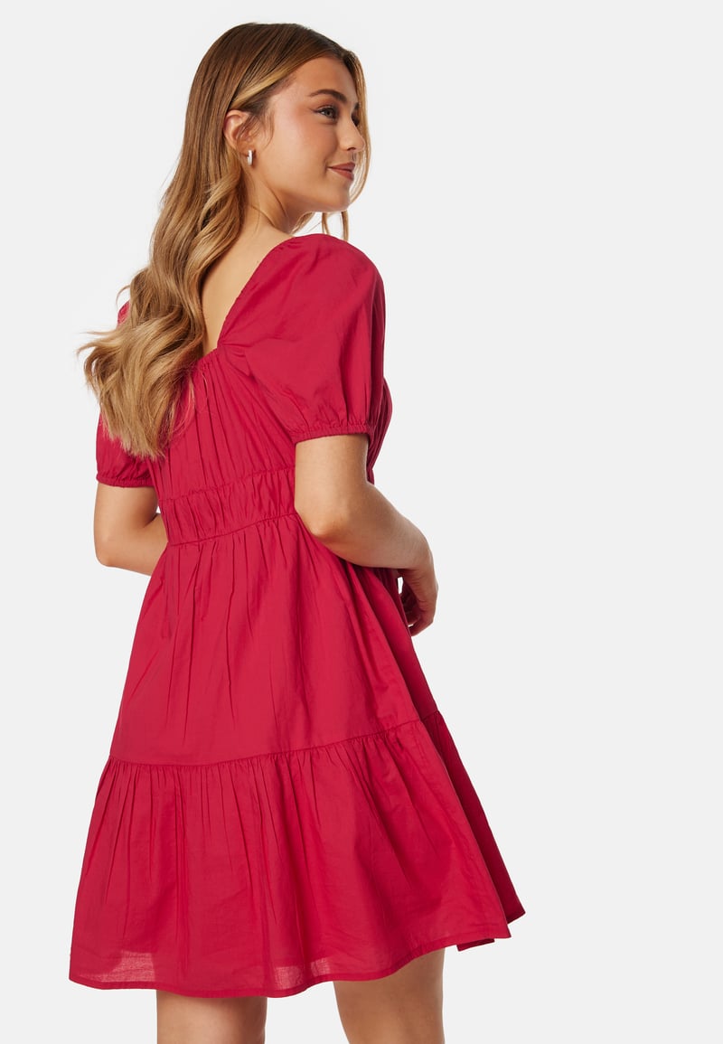 BUBBLEROOM Short Sleeve Cotton Dress