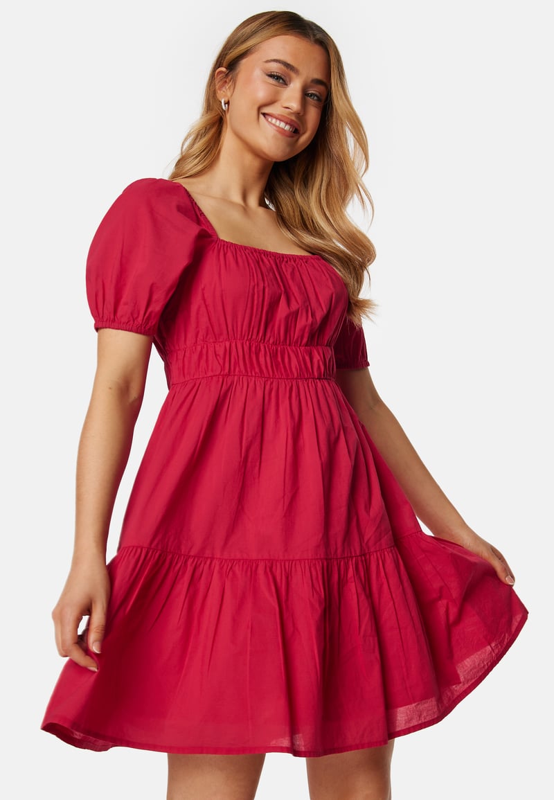 BUBBLEROOM Short Sleeve Cotton Dress