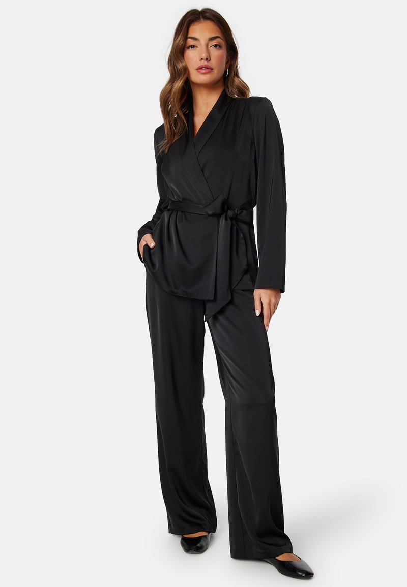 BUBBLEROOM Pilar Soft Satin  Blazer
