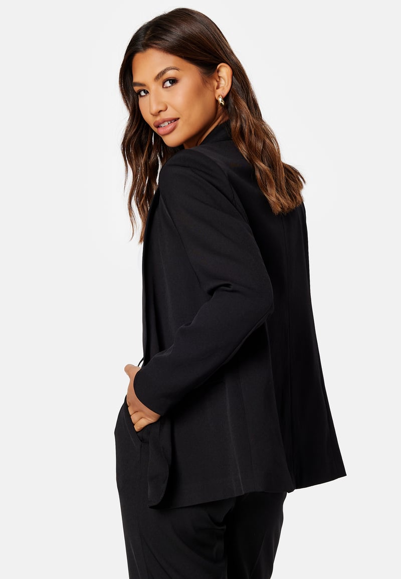 BUBBLEROOM Shawl Collar Regular L/S Blazer