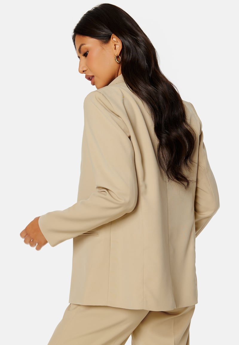 BUBBLEROOM Shawl Collar Regular L/S Blazer