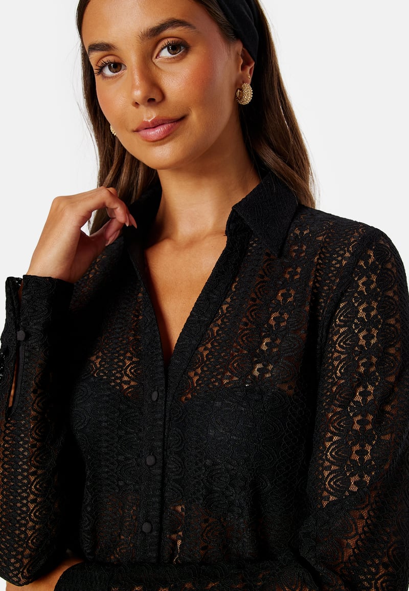 BUBBLEROOM Rhoda Lace Shirt
