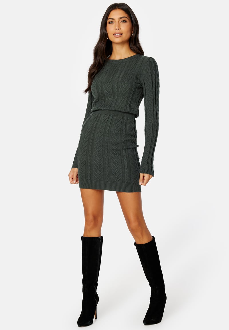 BUBBLEROOM Rishi knitted dress