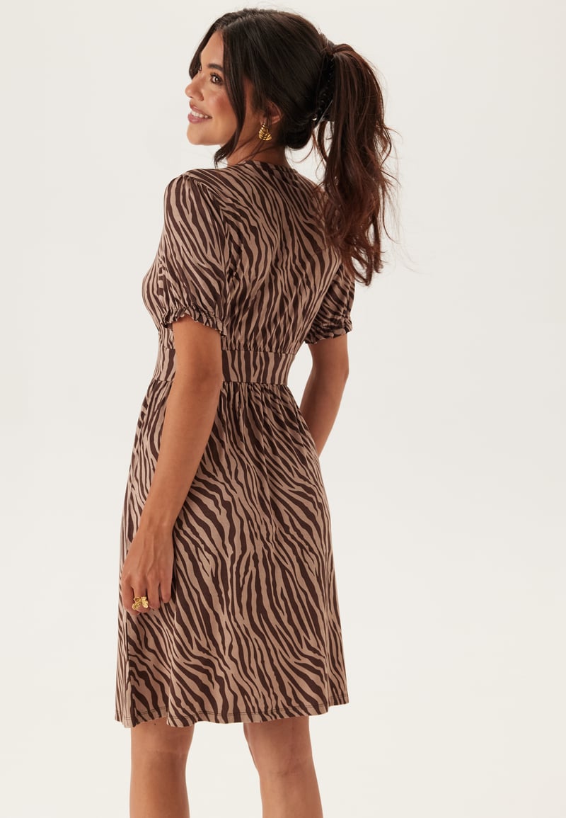 BUBBLEROOM Soft Short Button Dress