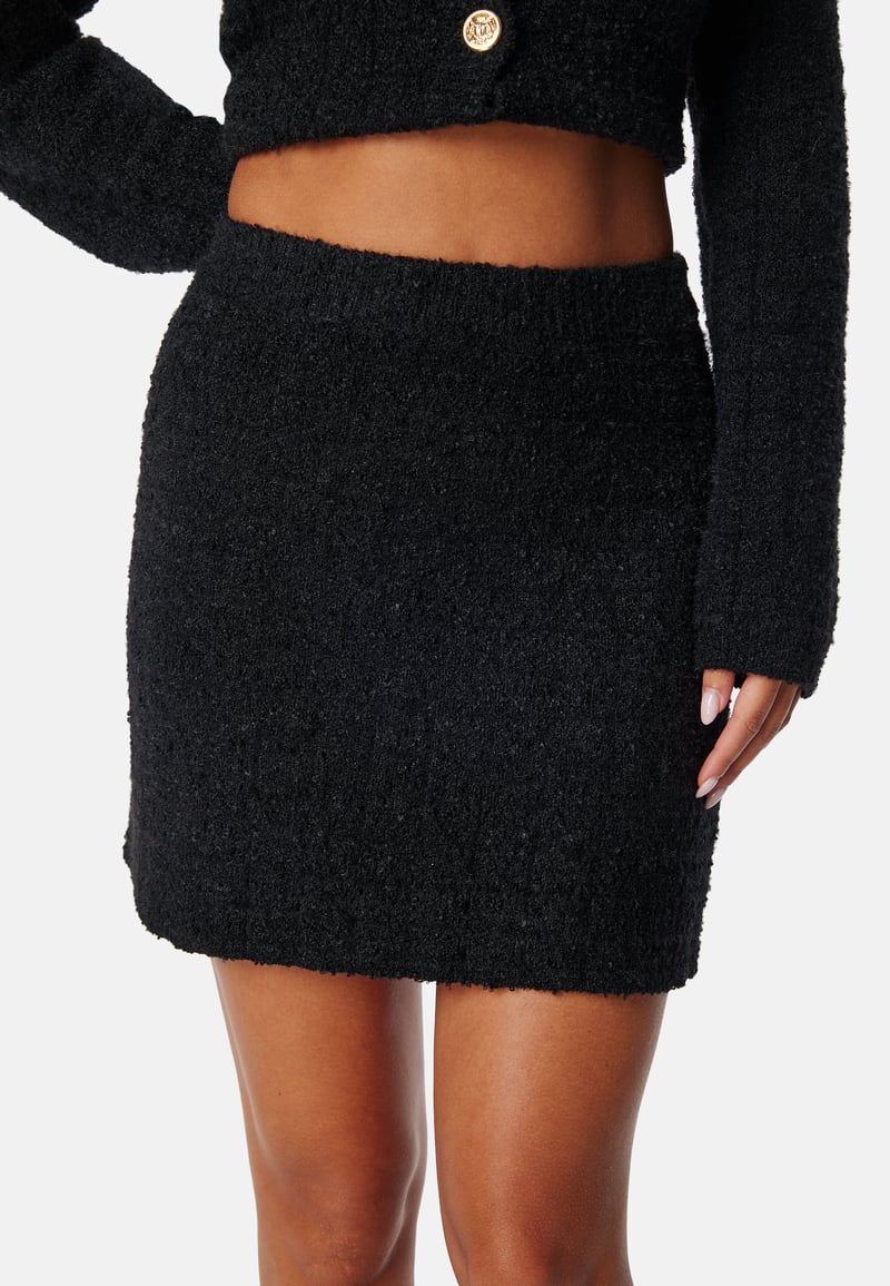 BUBBLEROOM Short Knitted Skirt