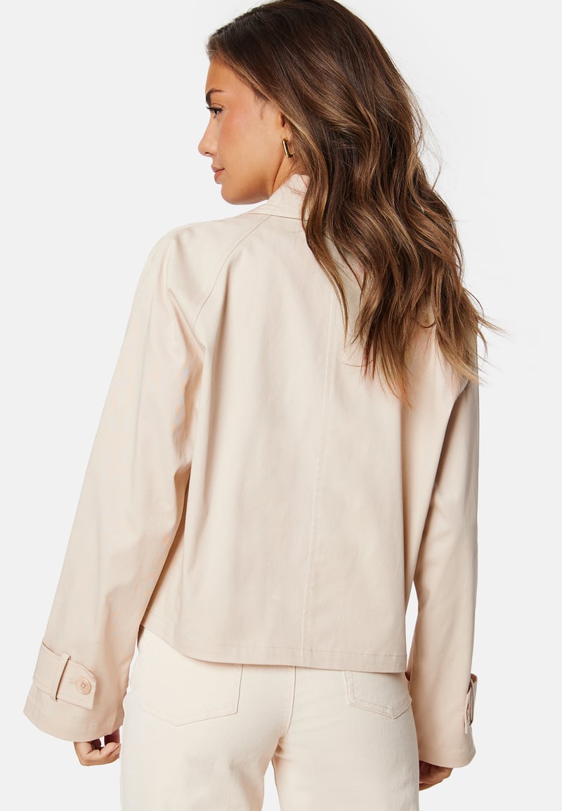 BUBBLEROOM Short Trench Coat