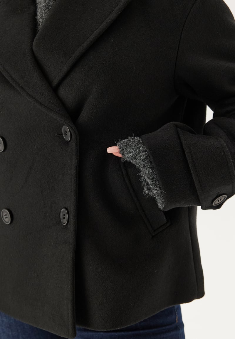 BUBBLEROOM Short Wool Blend Jacket