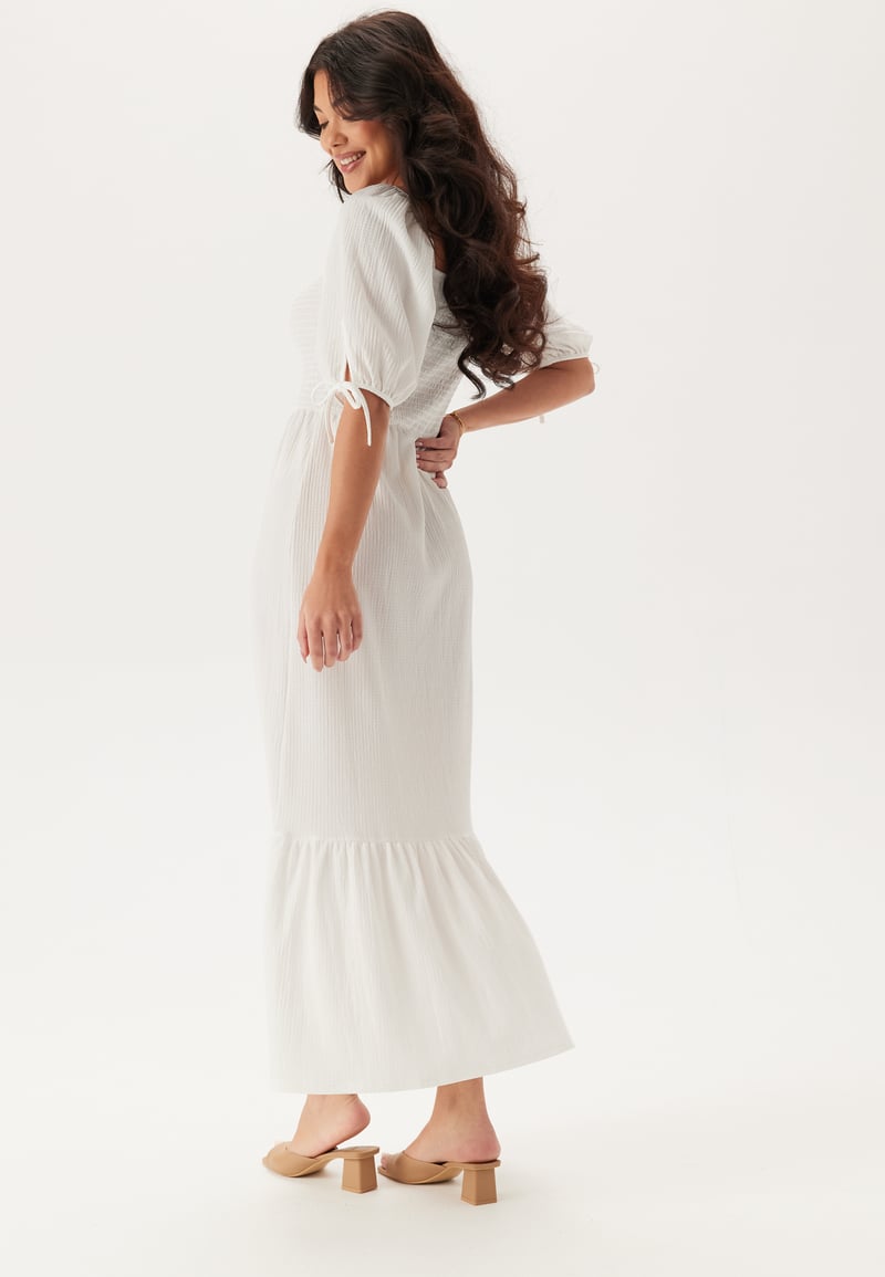 BUBBLEROOM Smock Maxi Dress