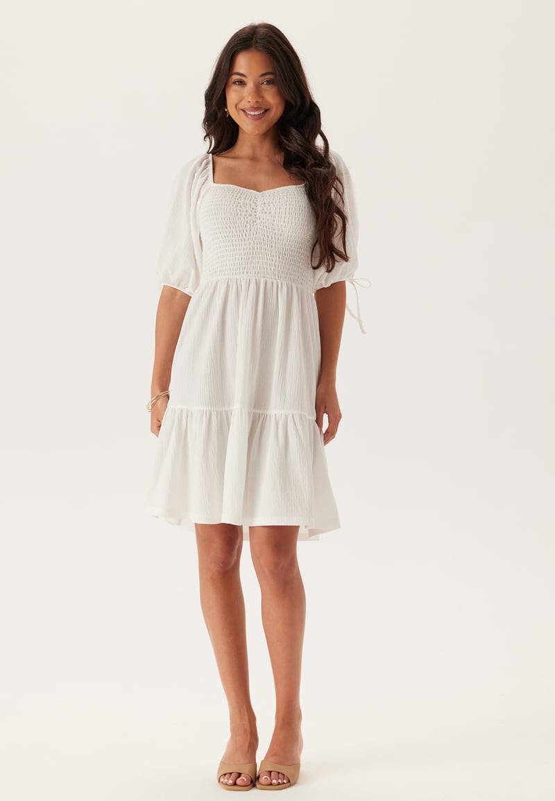 BUBBLEROOM Smock Short Dress