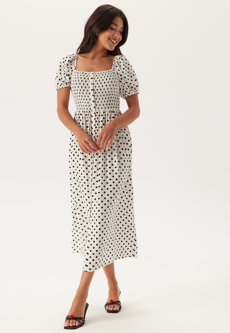 BUBBLEROOM Smock Viscose Dress
