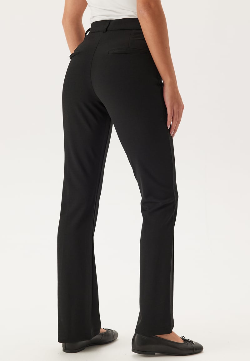 BUBBLEROOM Soft Flared Suit Trousers