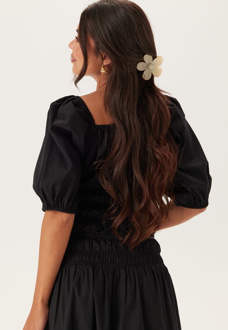 BUBBLEROOM Square Neck Smock Top