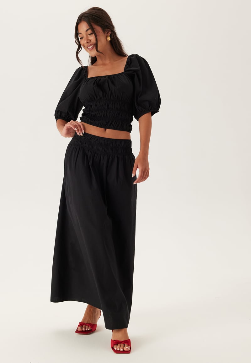 BUBBLEROOM Square Neck Smock Top
