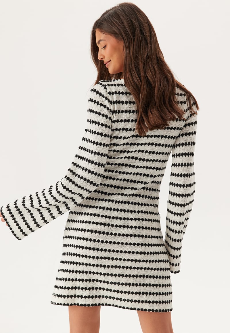 BUBBLEROOM Striped Short Dress