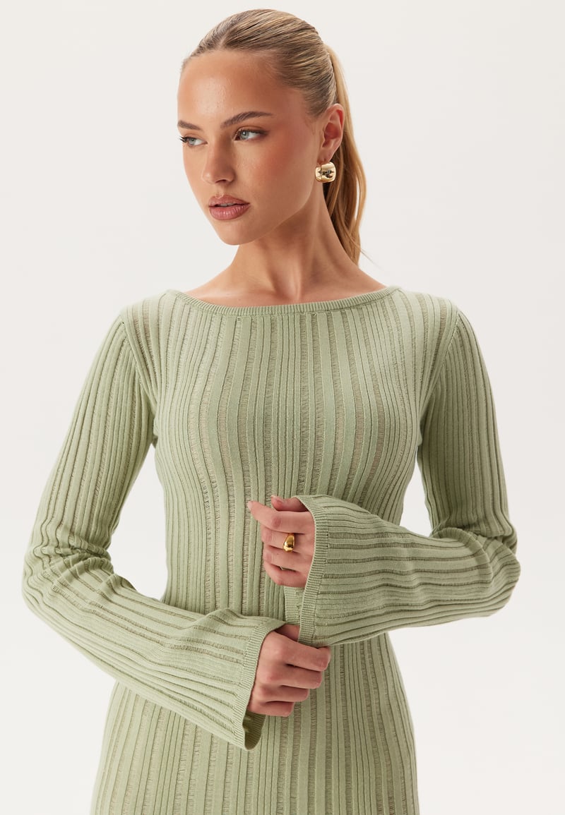 BUBBLEROOM Structure Knitted Dress