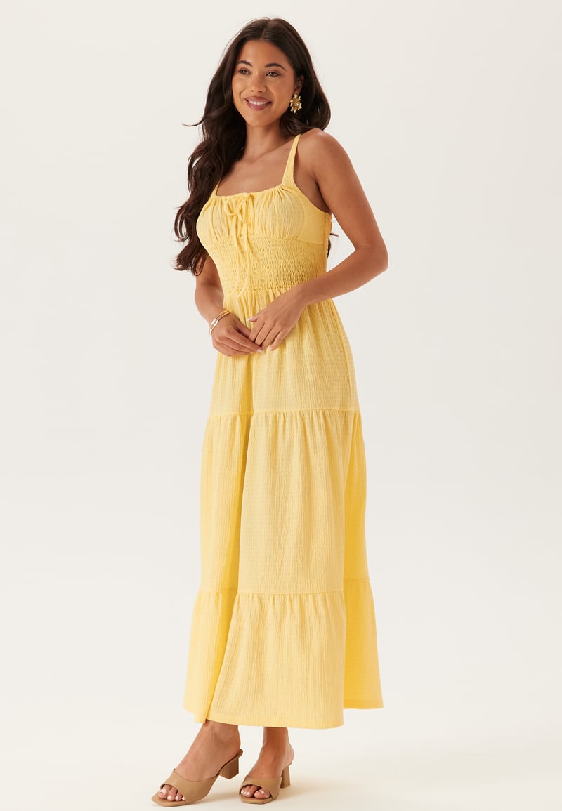 BUBBLEROOM Tie Smock Dress