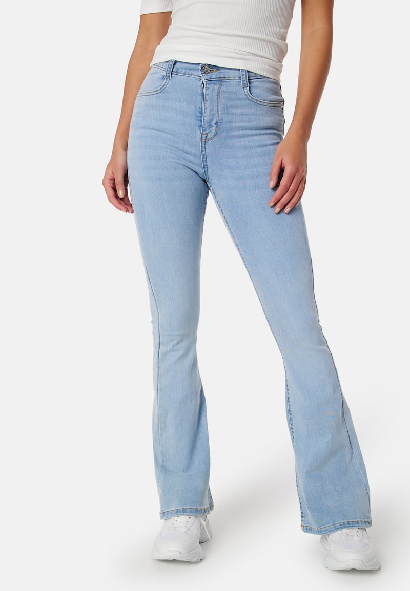 BUBBLEROOM Tove High Waist Flared Superstretch