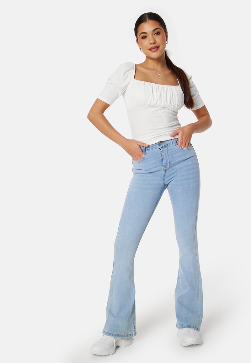 BUBBLEROOM Tove High Waist Flared Superstretch