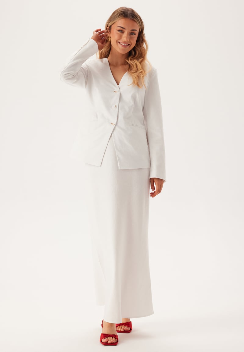 BUBBLEROOM V-neck Shaped Blazer