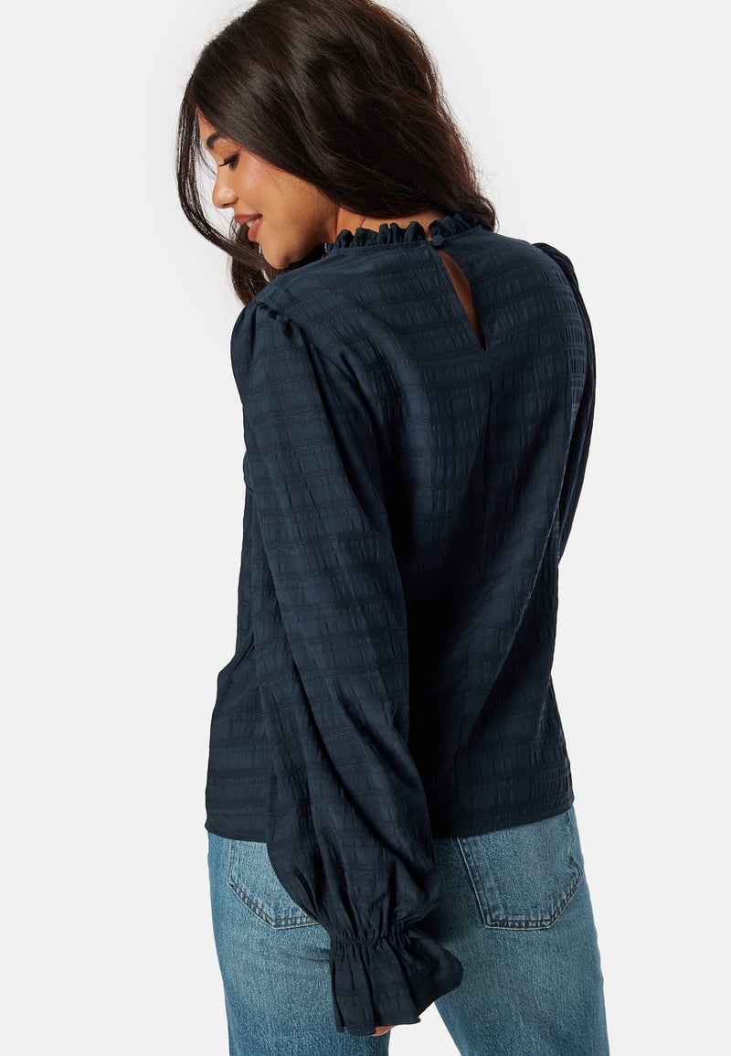 BUBBLEROOM Viscose Frill Blouse