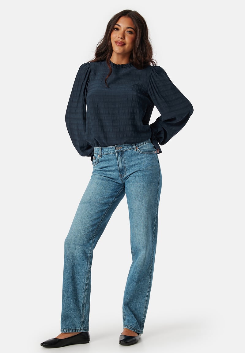 BUBBLEROOM Viscose Frill Blouse