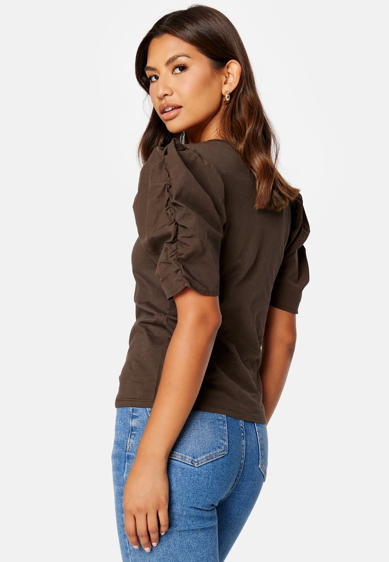 BUBBLEROOM Wesley puff sleeve top