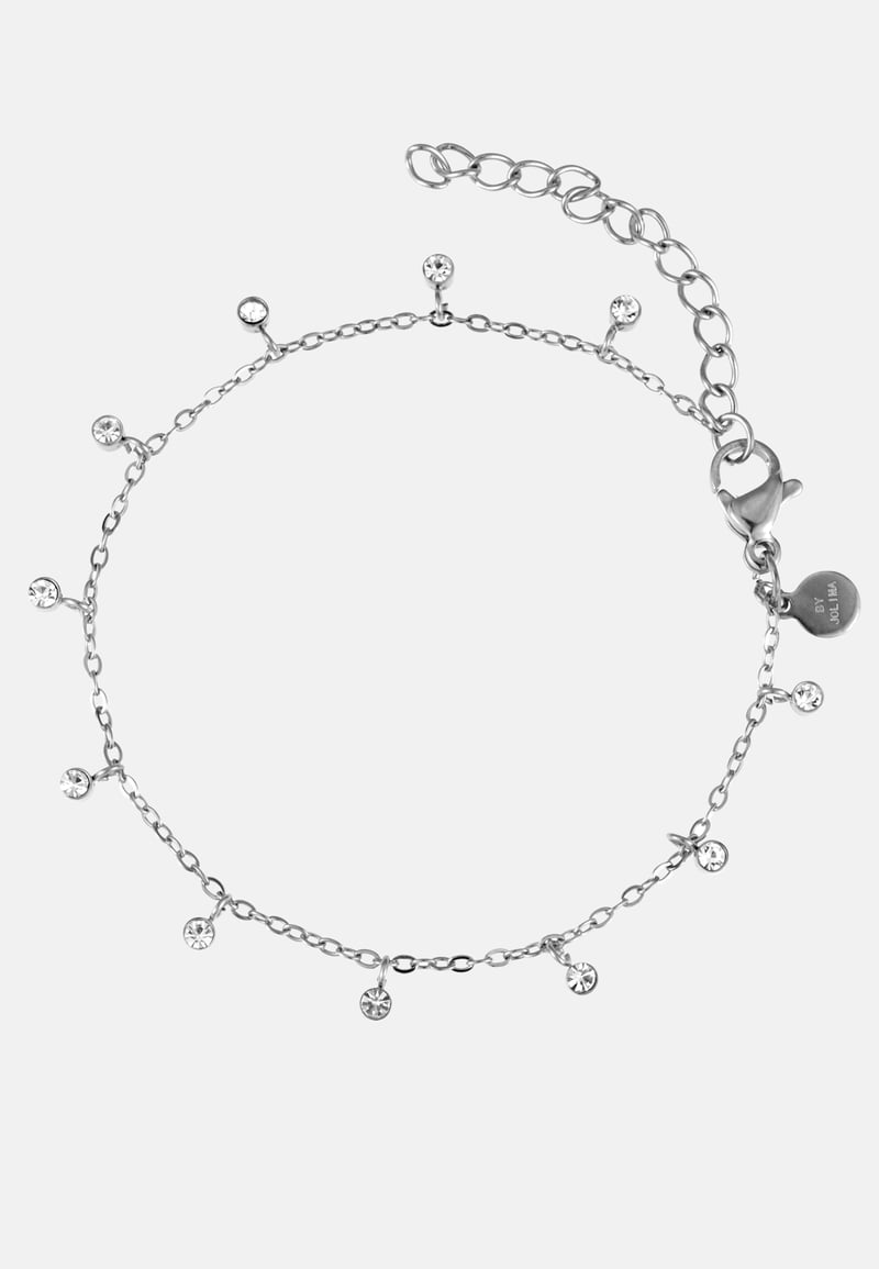 BY JOLIMA Bracelet With Multi Crystal Charm