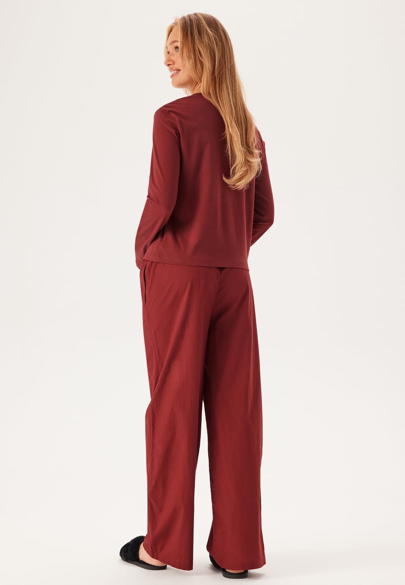 Calvin Klein L/S SLEEP SET (COTTON TEE/PANT)