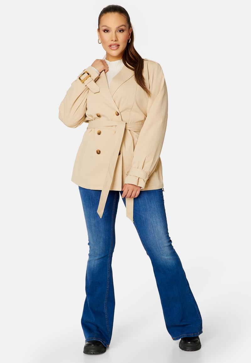 Chiara Forthi Cendra Short Trench Coat