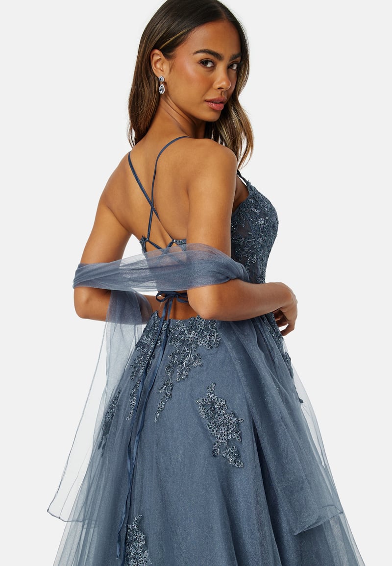 Christian Koehlert Tulle Evening Dress