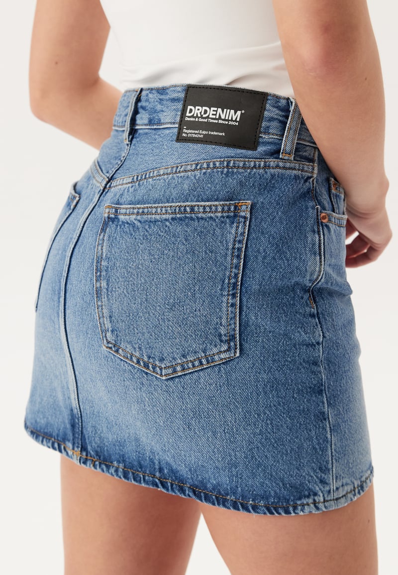 Dr. Denim Arch Skirt