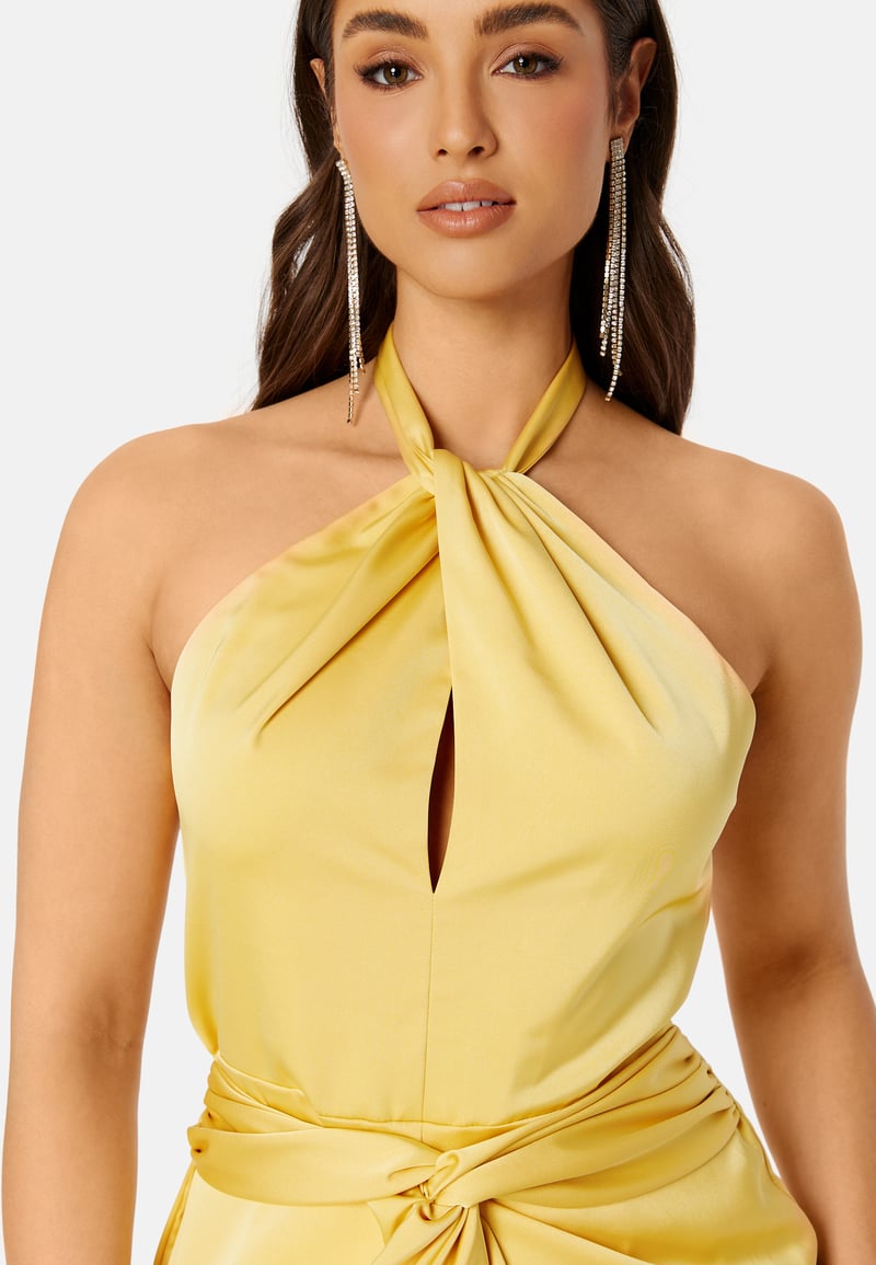 Elle Zeitoune Kelsie Halterneck Dress