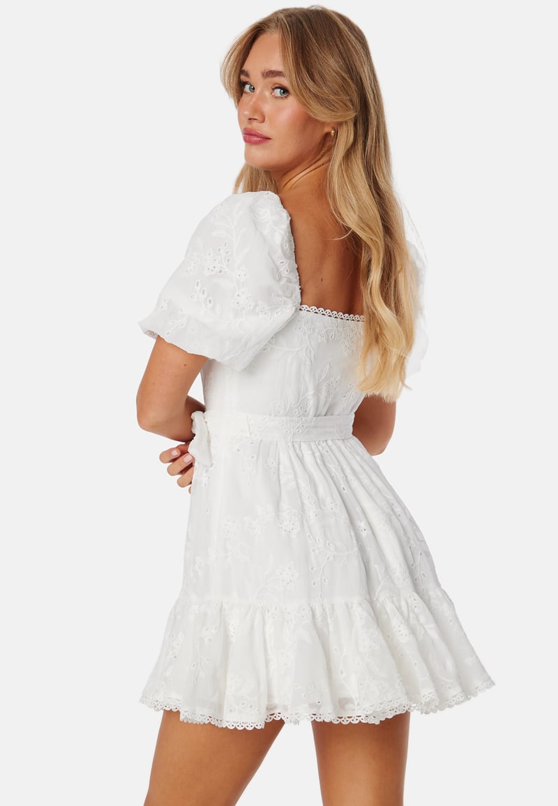 FOREVER NEW Charlize Embroidered Mini Dress